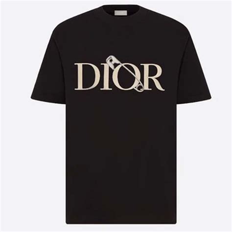 dior t shirt mit blitz